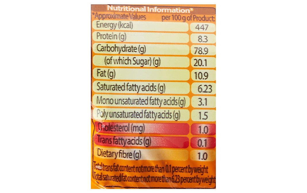 Sunfeast Marie Light Orange Biscuits   Pack  120 grams